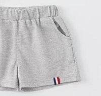 Load image into Gallery viewer, 2 Pieces Set Baby Kid Boys Sports Solid Color T-Shirts And Shorts Wholesale 26061736
