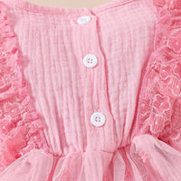 Load image into Gallery viewer, Baby Girls Solid Color Rompers Wholesale 20240403
