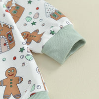 Load image into Gallery viewer, Baby Girls Cartoon Print Christmas Rompers Wholesale 23111503
