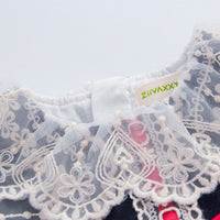 Load image into Gallery viewer, Baby Kid Girls Bow Lace Dressy Birthday Party Dresses Princess Dresses Wholesale 001110292
