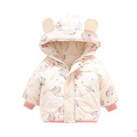 Load image into Gallery viewer, Baby Kid Girls Letters Flower Animals Print Jackets Outwears Wholesale 00269199
