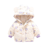 Load image into Gallery viewer, Baby Kid Girls Letters Flower Animals Print Jackets Outwears Wholesale 00269199
