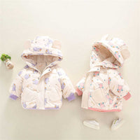 Load image into Gallery viewer, Baby Kid Girls Letters Flower Animals Print Jackets Outwears Wholesale 00269199
