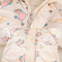 Load image into Gallery viewer, Baby Kid Girls Letters Flower Animals Print Jackets Outwears Wholesale 00269199
