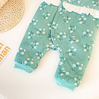 Load image into Gallery viewer, Baby Kid Girls Flower Bow Print Jumpsuits Wholesale 046610464
