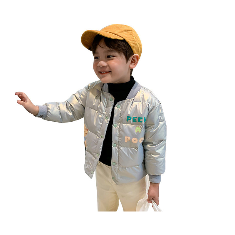 Baby Kid Unisex Letters Animals Print Jackets Outwears Wholesale 049710323