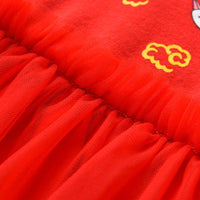 Load image into Gallery viewer, Baby Kid Girls Animals Lace Print Dresses Wholesale 05109570
