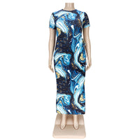 Load image into Gallery viewer, Women Graphic Print Dresses Wholesale 05929430
