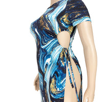 Load image into Gallery viewer, Women Graphic Print Dresses Wholesale 05929430
