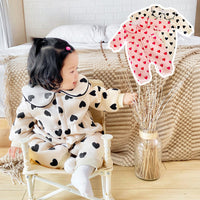 Load image into Gallery viewer, Baby Kid Girls Love heart Print Valentine&#39;s Day Jumpsuits Wholesale 060210456
