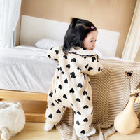 Load image into Gallery viewer, Baby Kid Girls Love heart Print Valentine&#39;s Day Jumpsuits Wholesale 060210456
