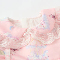 Load image into Gallery viewer, Baby Kid Girls Lace Print Dressy Party Spanish Dresses Princess Dresses Wholesale 080710268
