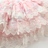 Load image into Gallery viewer, Baby Kid Girls Lace Print Dressy Party Spanish Dresses Princess Dresses Wholesale 080710268
