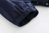 Load image into Gallery viewer, 2 Pieces Set Baby Kid Boys Striped Bow T-Shirts And Solid Color Rompers Wholesale 08159547
