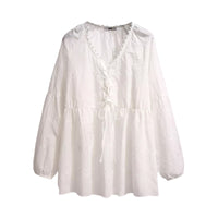 Load image into Gallery viewer, Women Solid Color Blouses Wholesale 09279415
