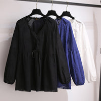 Load image into Gallery viewer, Women Solid Color Blouses Wholesale 09279415
