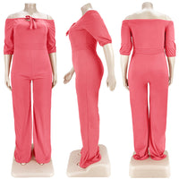 Load image into Gallery viewer, Women Solid Color Jumpsuits Wholesale 11249428
