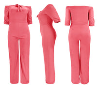Load image into Gallery viewer, Women Solid Color Jumpsuits Wholesale 11249428

