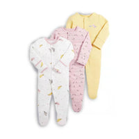 Load image into Gallery viewer, Baby Girls Boys Striped Dinosaur Animals Car Cartoon Print Jumpsuits Wholesale 22071922
