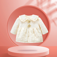 Load image into Gallery viewer, Baby Girls Flower Embroidered Coats Wholesale 221117298
