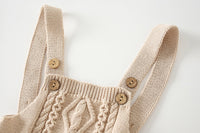 Load image into Gallery viewer, Baby Unisex Solid Color Crochet Rompers Wholesale 13599617
