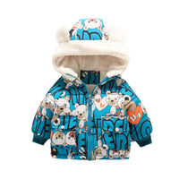 Load image into Gallery viewer, Baby Kid Boys Animals Plant Print Jackets Outwears Wholesale 15109253
