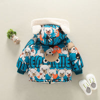 Load image into Gallery viewer, Baby Kid Boys Animals Plant Print Jackets Outwears Wholesale 15109253

