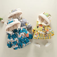 Load image into Gallery viewer, Baby Kid Boys Animals Plant Print Jackets Outwears Wholesale 15109253
