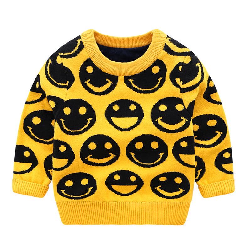Kid Unisex Letters Animals Cartoon Star Crochet Sweaters Wholesale 15378392