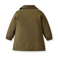 Load image into Gallery viewer, Baby Kid Girls Solid Color Coats Jackets Outwears Wholesale 19999289
