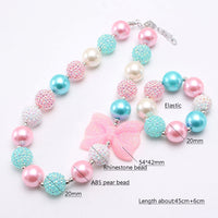 Load image into Gallery viewer, 1 Pack Girl Beaded Necklace And Bracelet Wholesale 20123685
