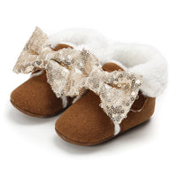 Load image into Gallery viewer, 2 Pieces Baby Girls Bow Shoes And Accessories Headwear Wholesale 88687553
