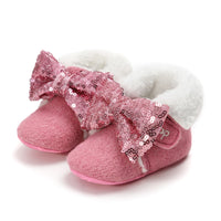 Load image into Gallery viewer, 2 Pieces Baby Girls Bow Shoes And Accessories Headwear Wholesale 88687553
