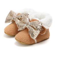 Load image into Gallery viewer, 2 Pieces Baby Girls Bow Shoes And Accessories Headwear Wholesale 88687553
