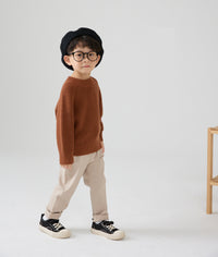 Load image into Gallery viewer, Baby Kid Unisex Solid Color Sweaters Wholesale 220819239
