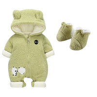 Load image into Gallery viewer, Baby Unisex Cartoon Embroidered Jumpsuits Wholesale 221011415
