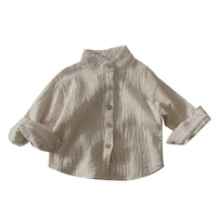 Load image into Gallery viewer, Baby Kid Unisex Solid Color Shirts Wholesale 20042602
