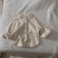 Load image into Gallery viewer, Baby Kid Unisex Solid Color Shirts Wholesale 20042602
