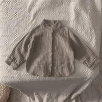 Load image into Gallery viewer, Baby Kid Unisex Solid Color Shirts Wholesale 20042602
