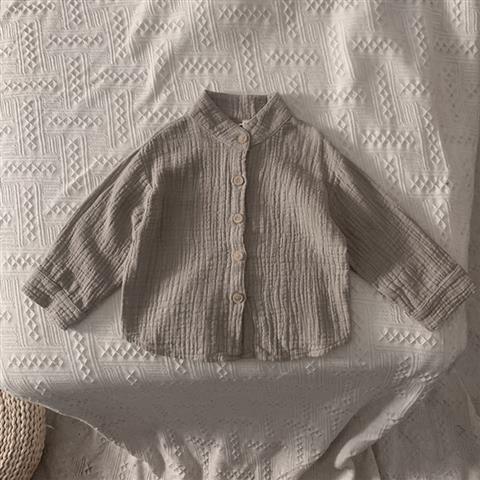 Baby Kid Unisex Solid Color Shirts Wholesale 20042602