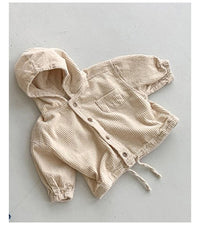 Load image into Gallery viewer, Baby Kid Unisex Solid Color Muslin&amp;Ribbed Jackets Outwears Wholesale 20042605
