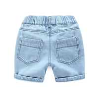 Load image into Gallery viewer, Baby Kid Unisex Solid Color Ripped Shorts Jeans Wholesale 20042607
