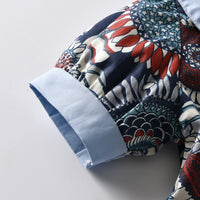 Load image into Gallery viewer, 2 Pieces Set Baby Kid Girls Solid Color Print Hats And Dresses Wholesale 204611983
