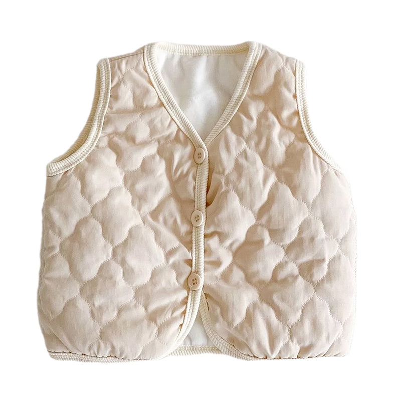 Baby Unisex Solid Color Vests Waistcoats Wholesale 20648617