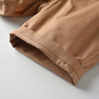 Load image into Gallery viewer, 2 Pieces Set Baby Kid Boys Birthday Party Checked Bow Shirts And Solid Color Rompers Wholesale 21110904
