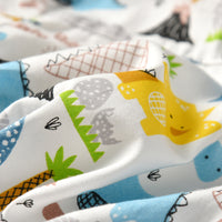 Load image into Gallery viewer, 2 Pieces Set Baby Kid Boys Beach Dinosaur Cartoon Print T-Shirts And Solid Color Shorts Wholesale 211109103
