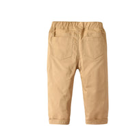 Load image into Gallery viewer, 2 Pieces Set Baby Kid Boys Dressy Checked Shirts And Solid Color Pants Wholesale 211109114
