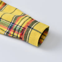 Load image into Gallery viewer, 2 Pieces Set Baby Kid Boys Dressy Checked Shirts And Solid Color Pants Wholesale 211109114
