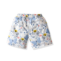 Load image into Gallery viewer, 2 Pieces Set Baby Kid Girls Cartoon Print T-Shirts Butterfly And Plant Shorts Wholesale 211109121
