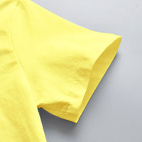 Load image into Gallery viewer, 2 Pieces Set Baby Kid Girls Cartoon Print T-Shirts Butterfly And Plant Shorts Wholesale 211109121
